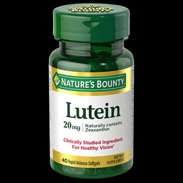 Nature’s Bounty Lutein 20 mg , 40 Rapid Release Softgels