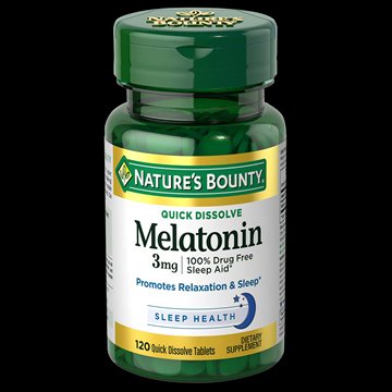 Nature’s Bounty Melatonin3 mg , 120 Quick Dissolve Tablets