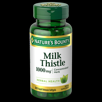 Nature’s Bounty Milk Thistle 1,000 mg** , 50 Rapid Release Softgels