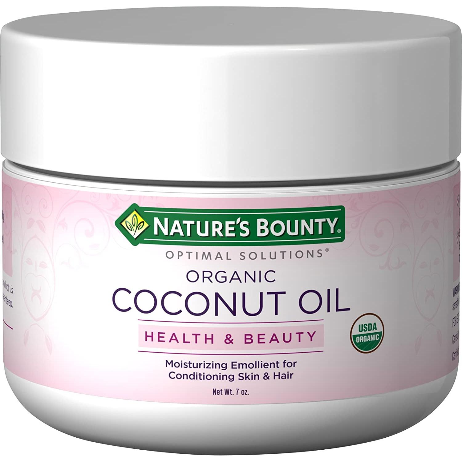 Nature’s Bounty organic coconut oil