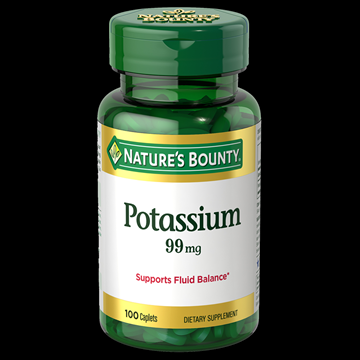 Nature’s Bounty Potassium Gluconate 99 mg , 100 Caplets