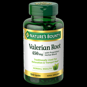 Nature’s Bounty Valerian Root 450 mg , 100 Capsules