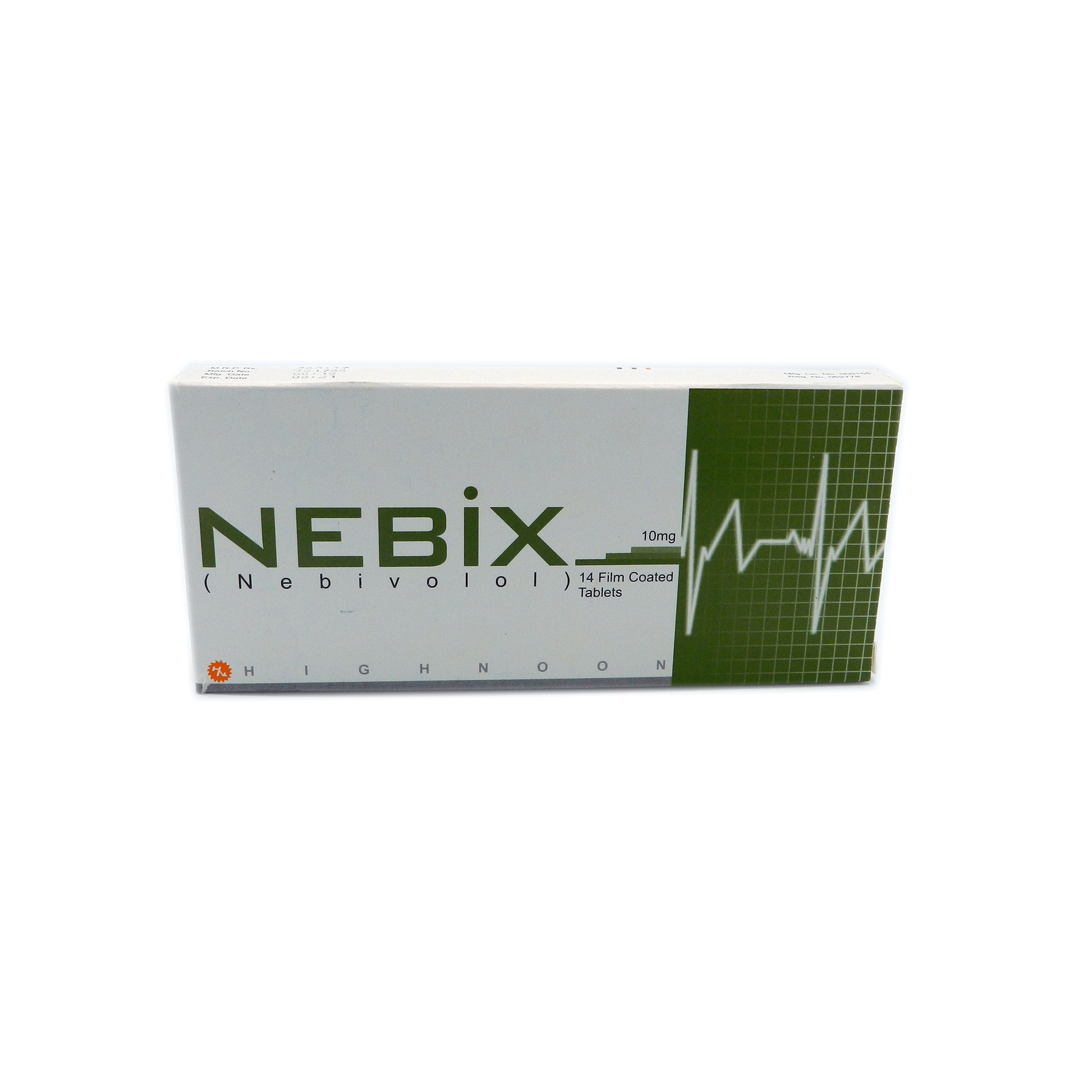 Nebix tablet 10 mg 14’s