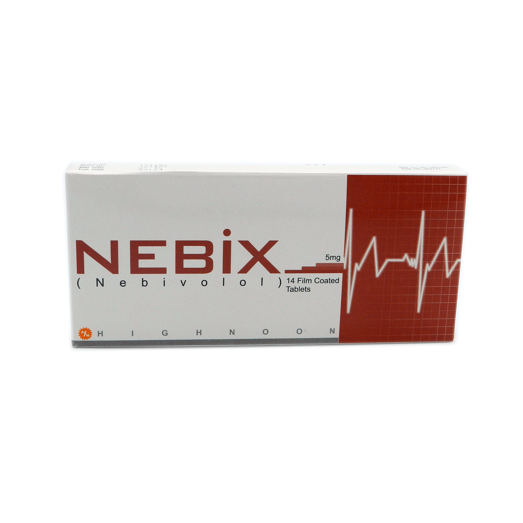 Nebix tablet 5 mg 14’s