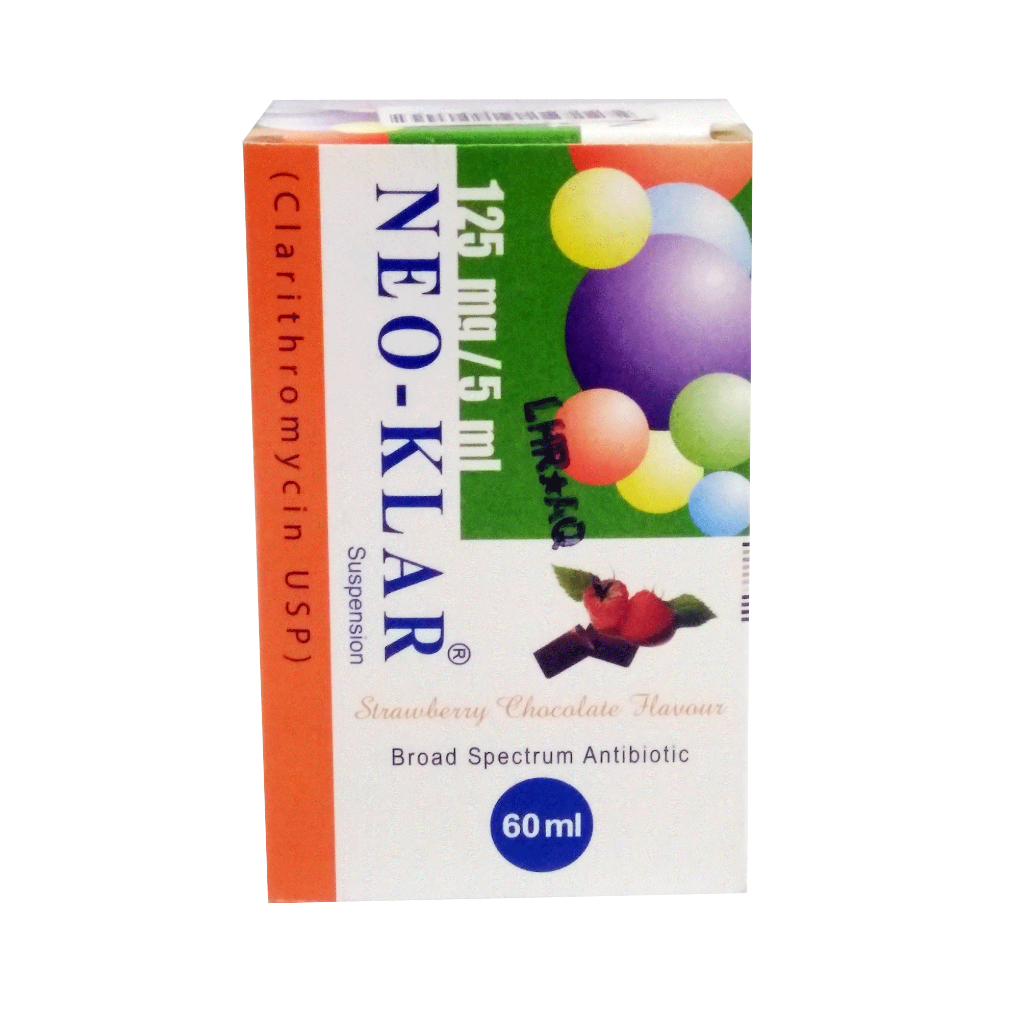 Neo-Klar Susp 125mg/5ml 30ml