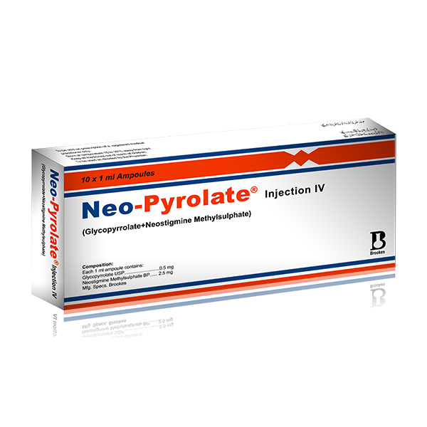Neo-Pyrolate Injection 0.5/2.5 mg 10 Ampx1 mL