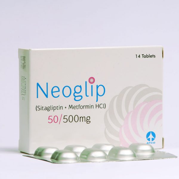 Neoglip Tab 50mg/500mg 14s