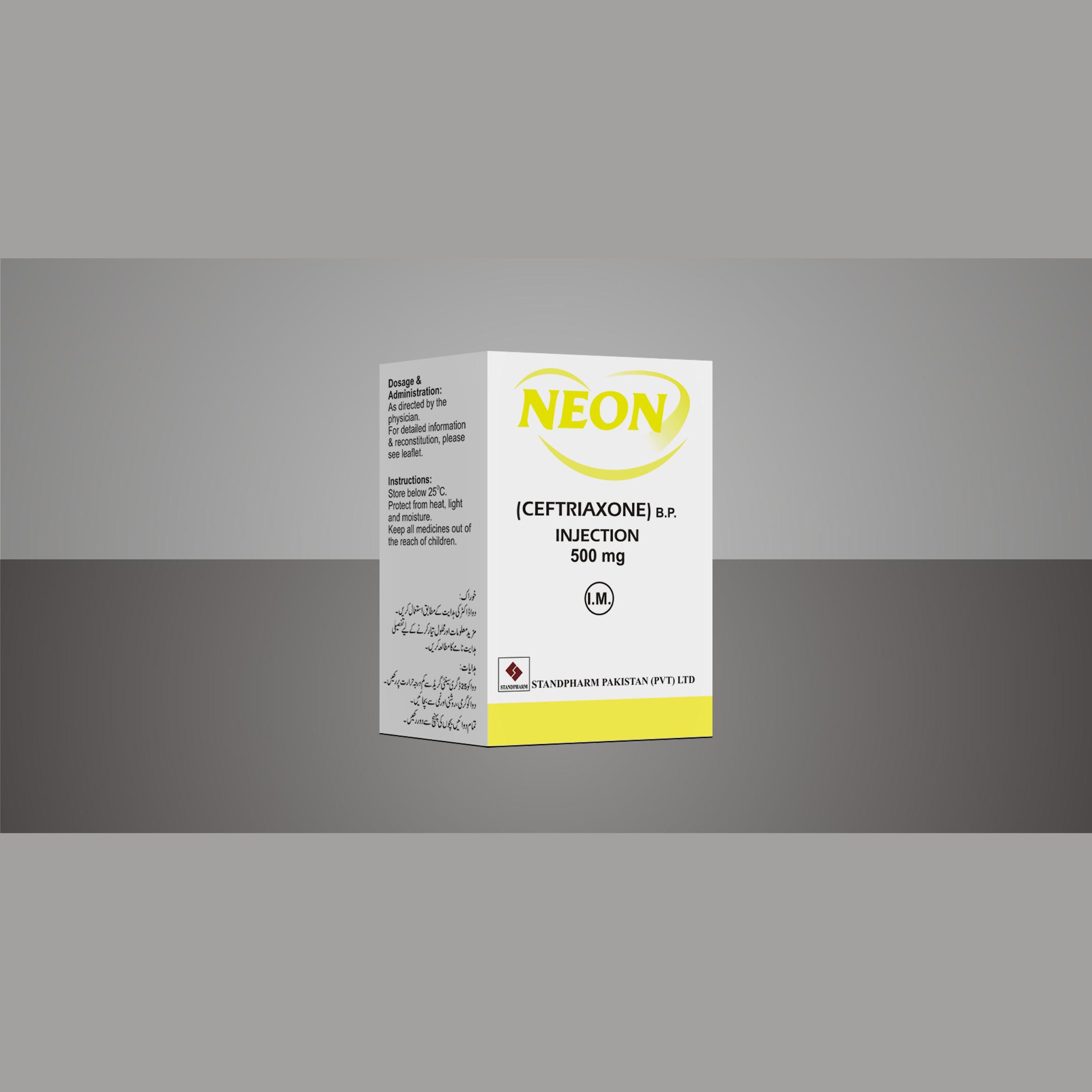Neon Injection IM 500 mg 1 Vial