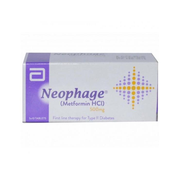 Neophage tablet 500 mg 5×10’s