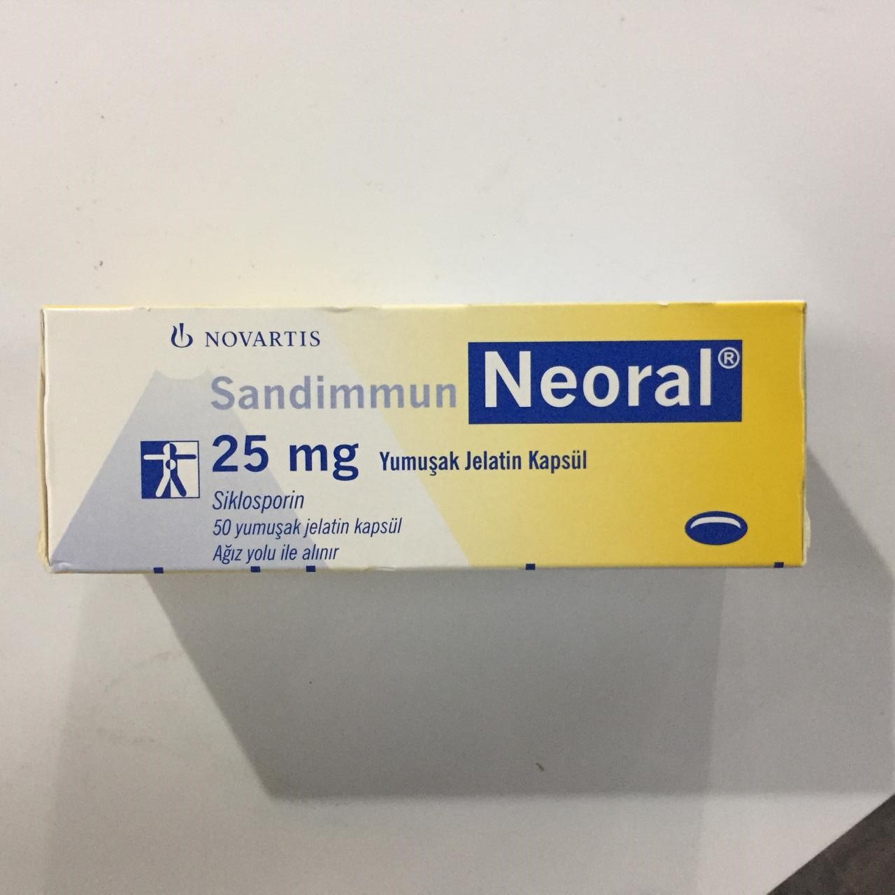 Neoral 25mg Tablet 50s Imported