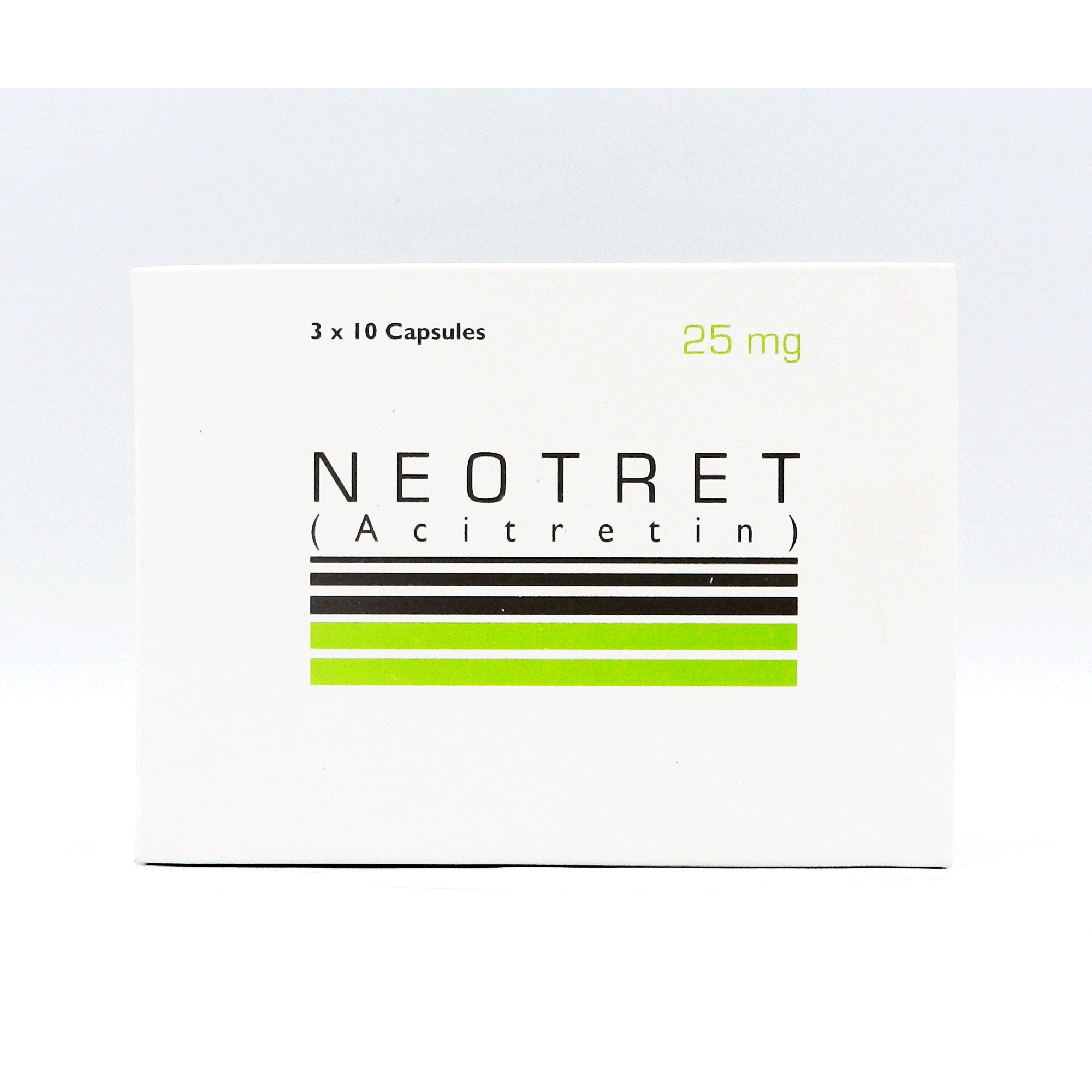 Neotret capsule 25 mg 3×10’s
