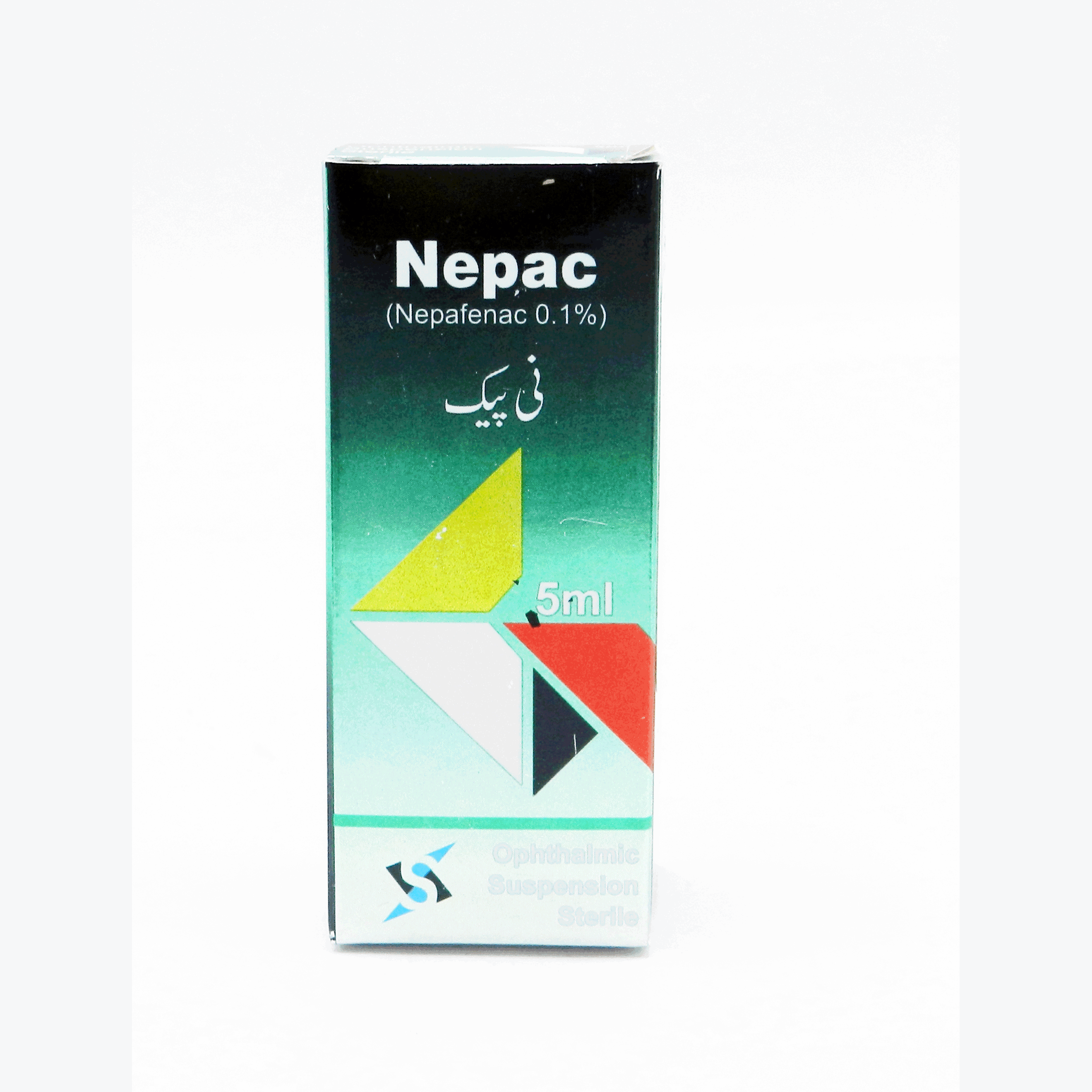 nepaco 0.1 ophthalmic susp 5ml 1s