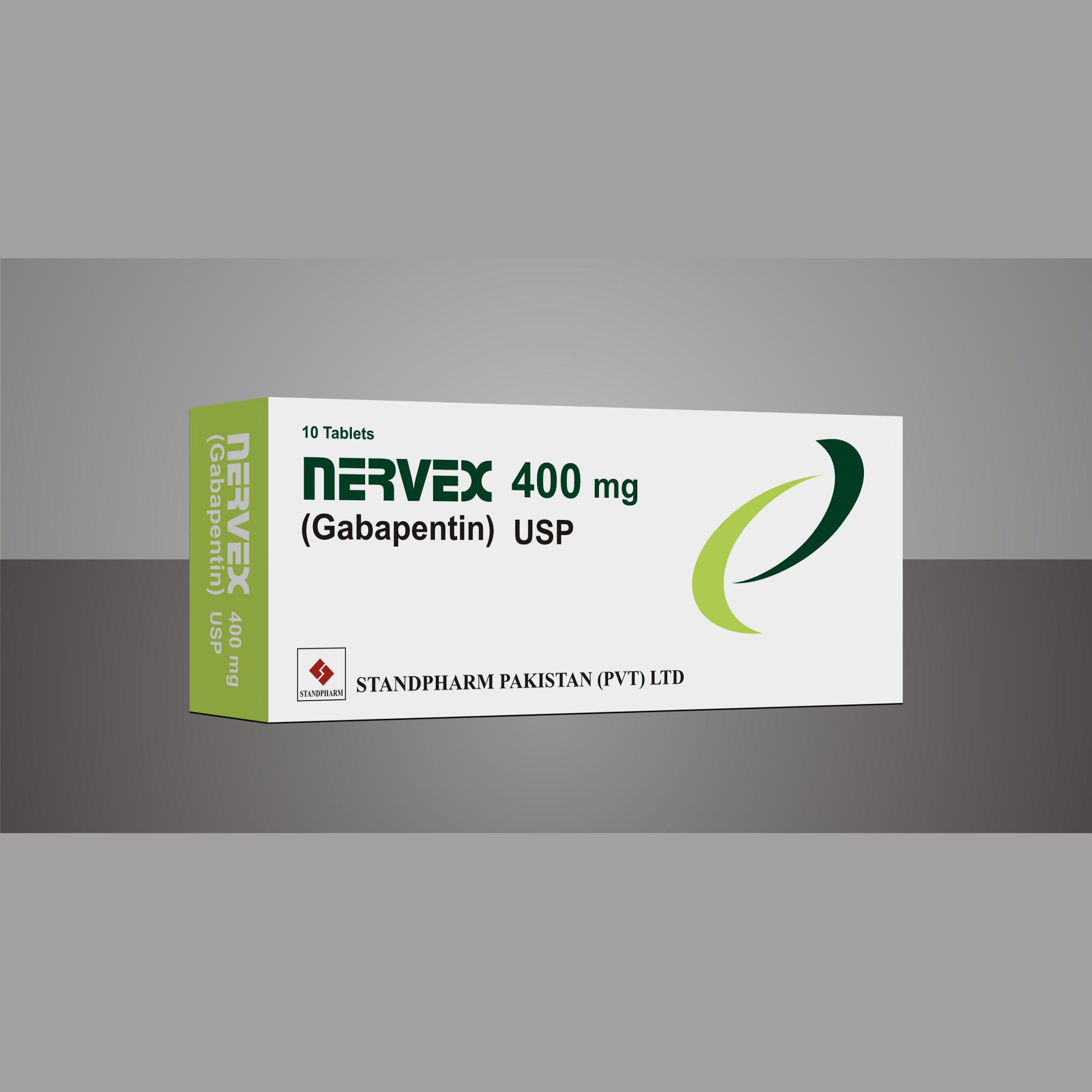 Nervex tablet 400 mg 10’s
