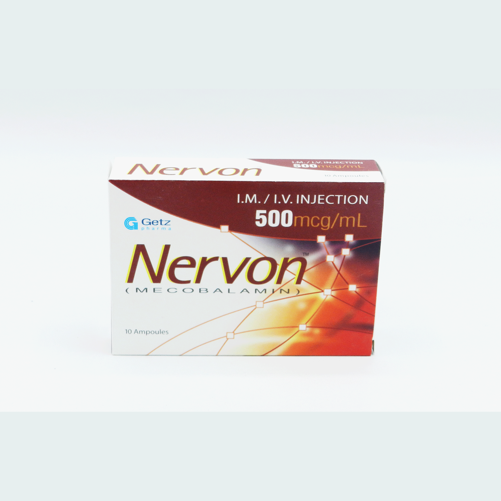 Nervon Injection 500 mcg 10 Amp