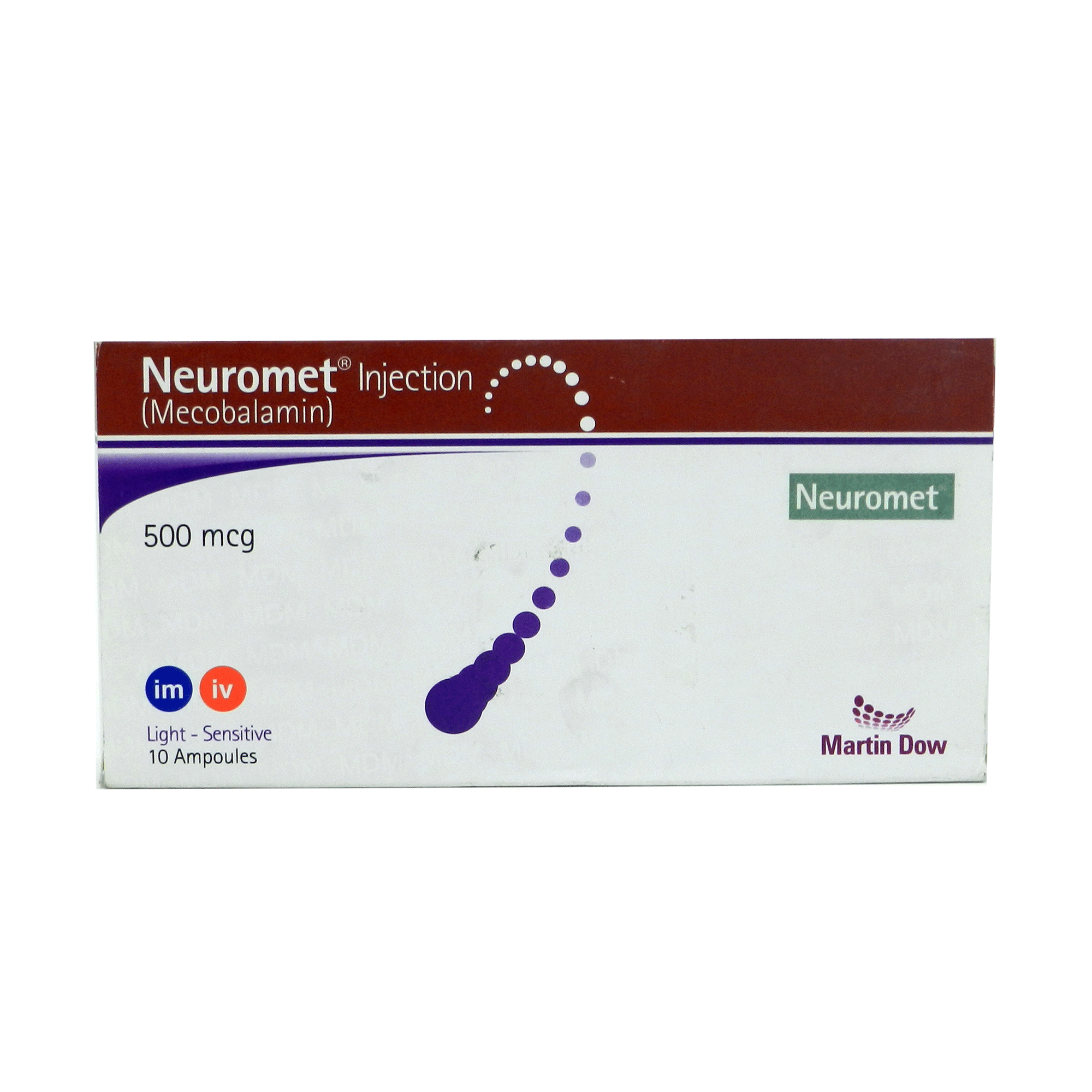 Neuromet Injection 500 mcg 10 Amp