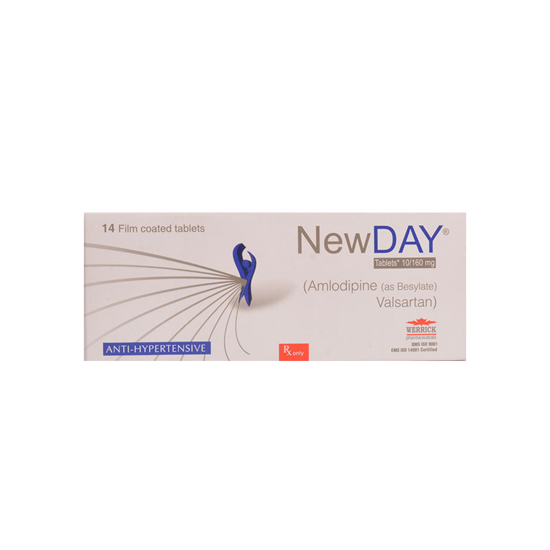 Newday tablet 10/160 mg 14’s