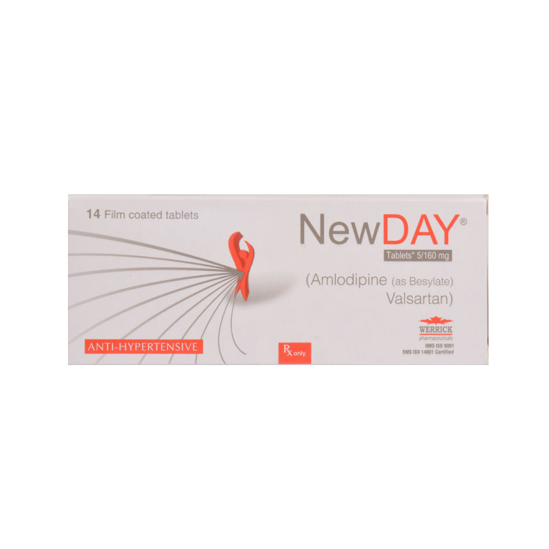Newday tablet 5/160 mg 14’s