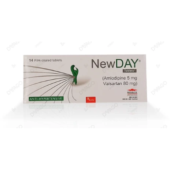 Newday tablet 5/80 mg 14’s