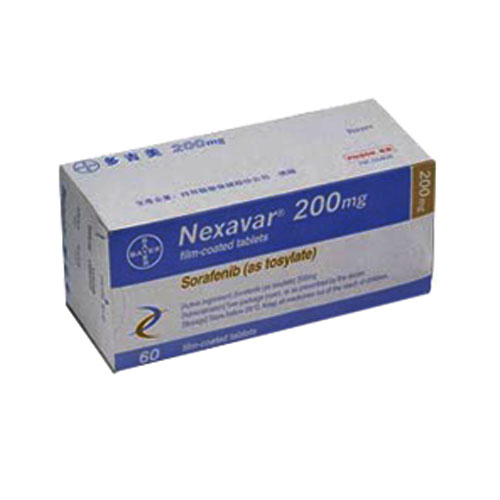 Nexavar tablet 200 mg 6×10’s