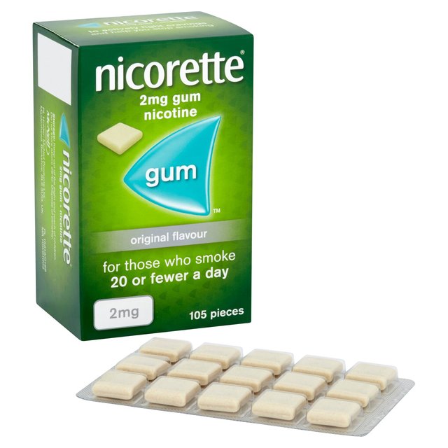 NICORETTE GUM 2MG (IMP)
