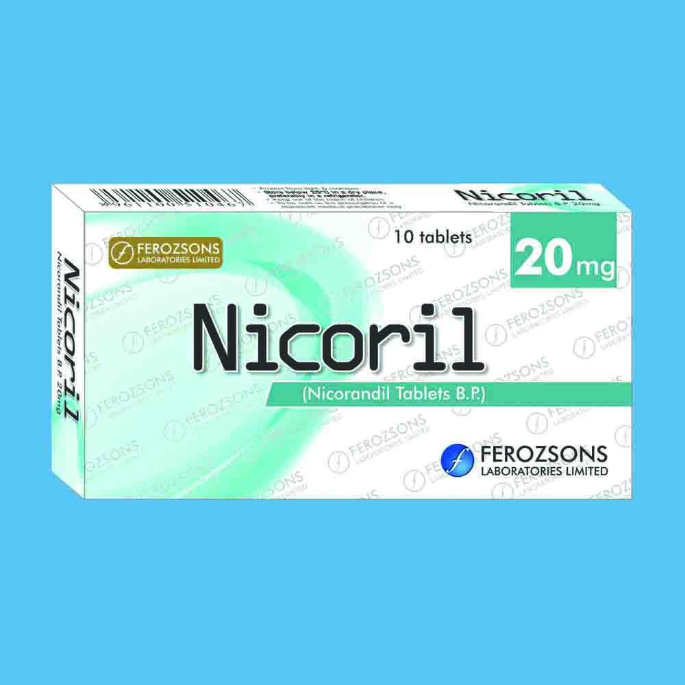 Nicoril tablet 20 mg 10’s