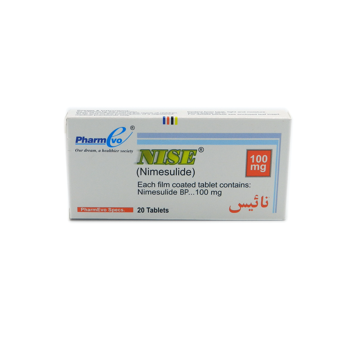 Nise tablet 100 mg 20’s