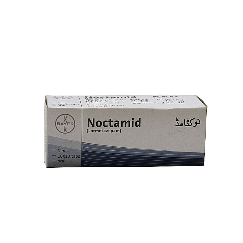 Noctamid tablet 1 mg 10×10’s