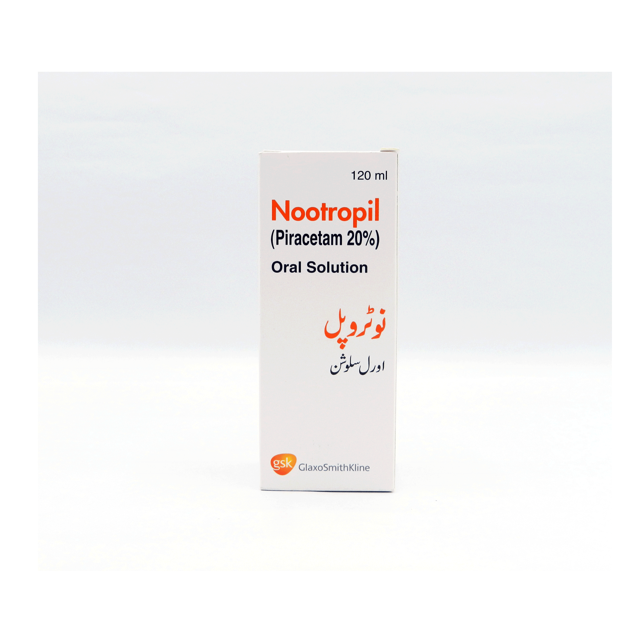 Nootropil syrup 1 gm/5 mL 120 mL