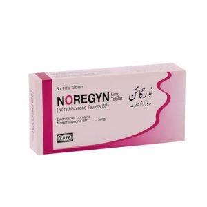 Noregyn tablet 5 mg 30’s