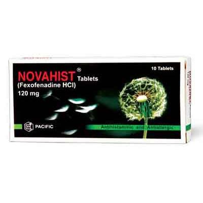 Novahist tablet 120 mg 10’s