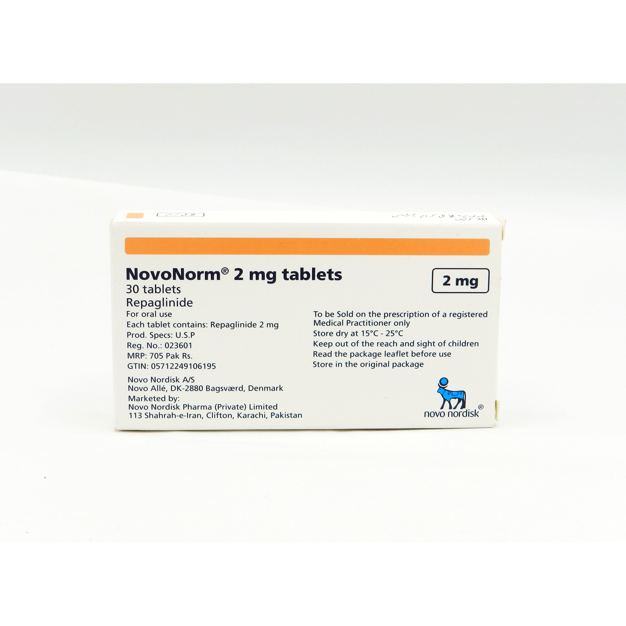 Novonorm tablet 2 mg 30’s