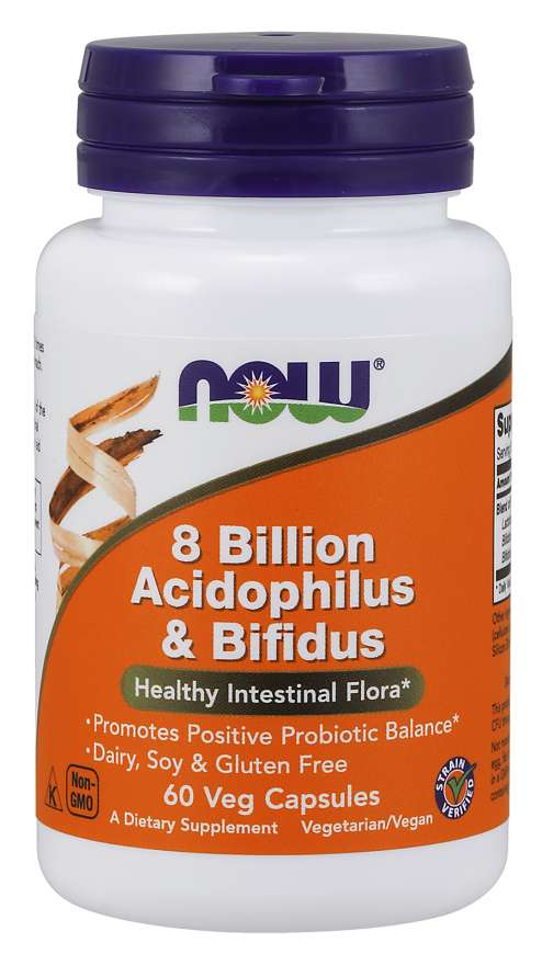 Now 8 Billion Acidophilus 60Ct