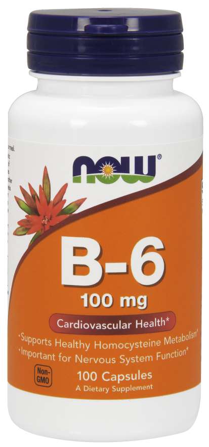 Now Vitamin B-6 100Ct
