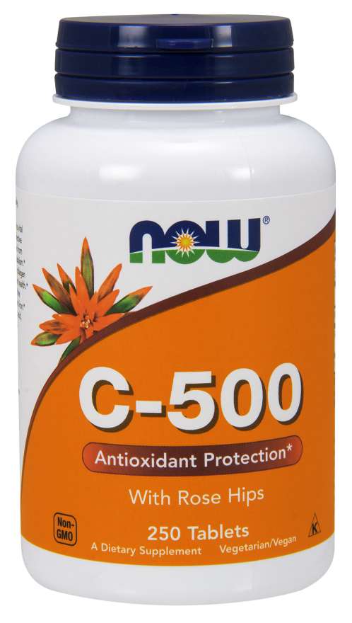 Now Vitamin C-500 250 Tabs