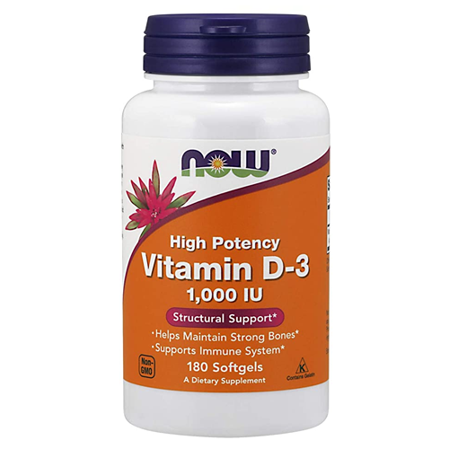 Now Vitamin D3 1000Iu 180Ct