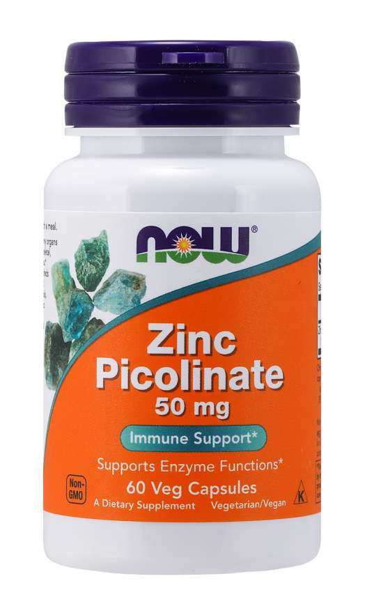 Now Zinc Picotinate 50Mg 60Ct