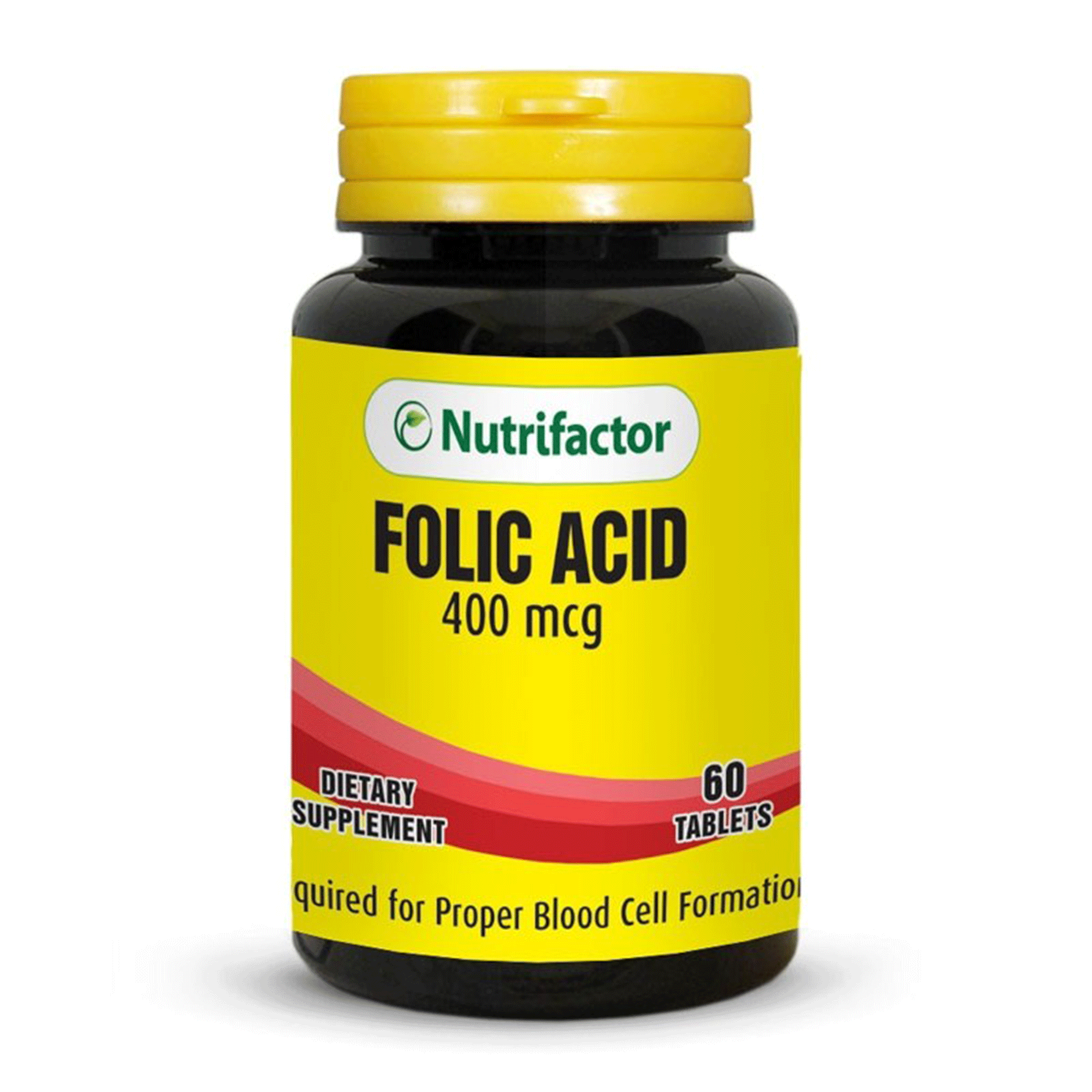 Nutrifactor Folic Acid Tab 400mcg 60s