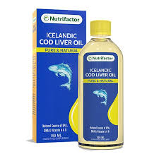 Nutrifactor ICELANDIC COD LIVER OIL 150ML