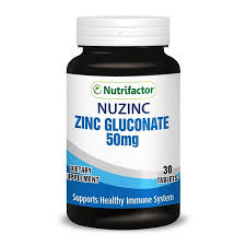 Nutrifactor Nuzinc 50mg Tab 30s