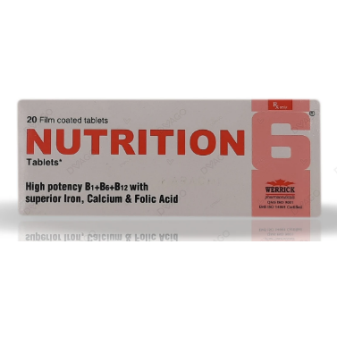 Nutrition 6 tablet 2×10’s