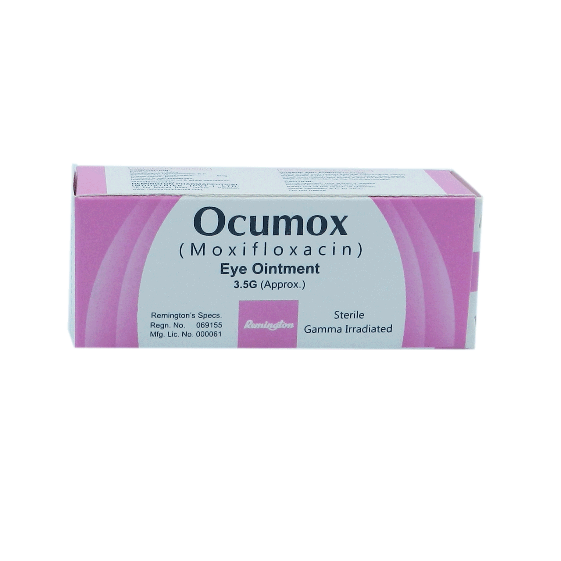 Ocumox 0.50% Eye Oint 3.5 gm