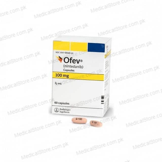 Ofev 100mg Capsules (Nintedanib) ^