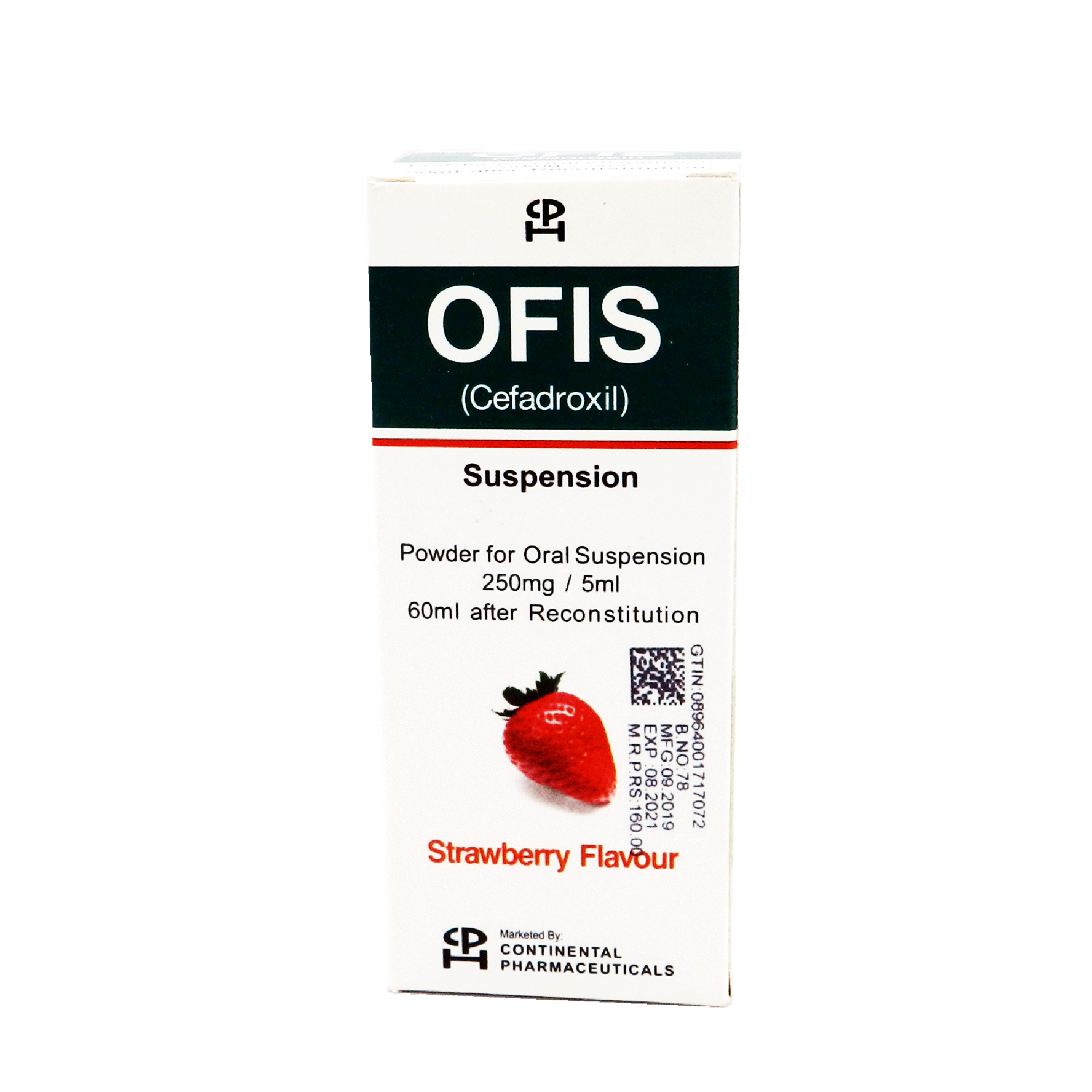 Ofis suspension 250 mg 60 mL