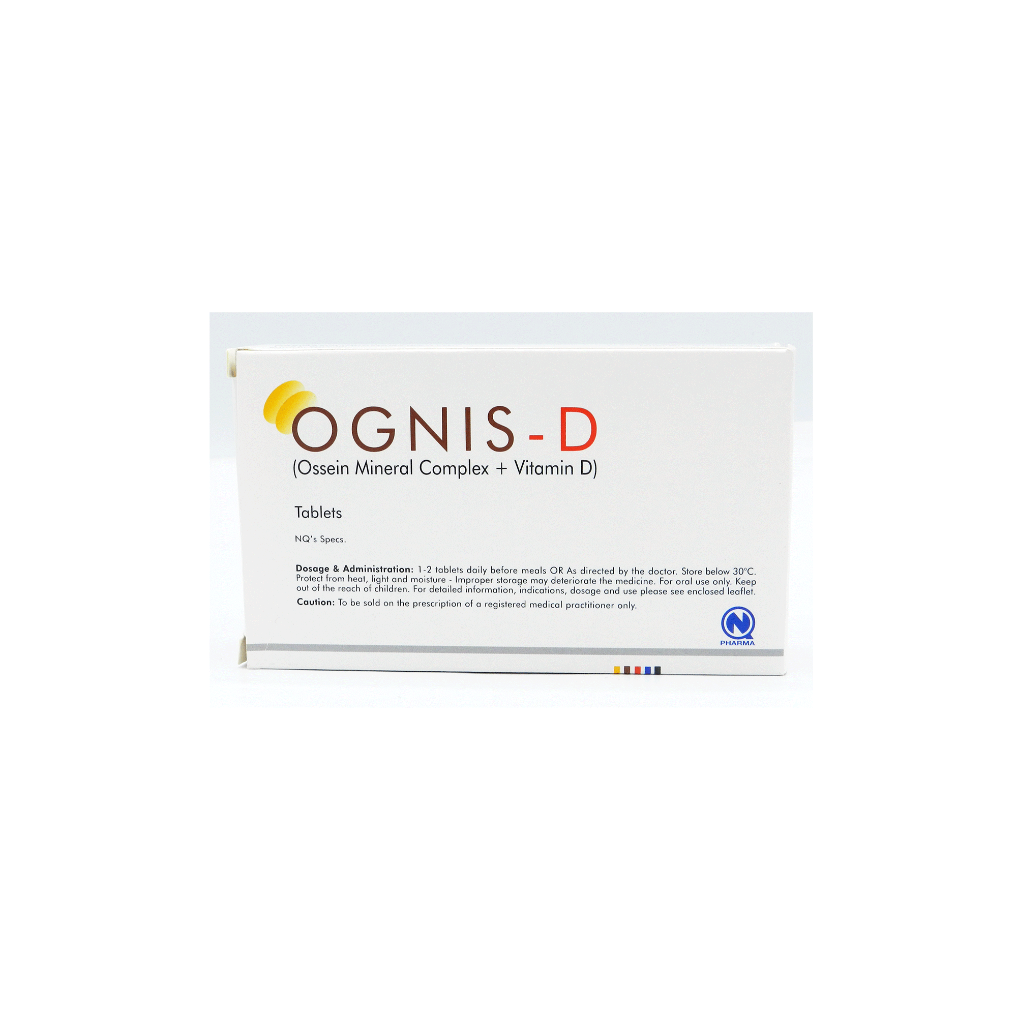 Ognis-D Tab 830mg/400IU 30s