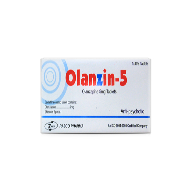 OLANZIN 5mg Tablet 10s