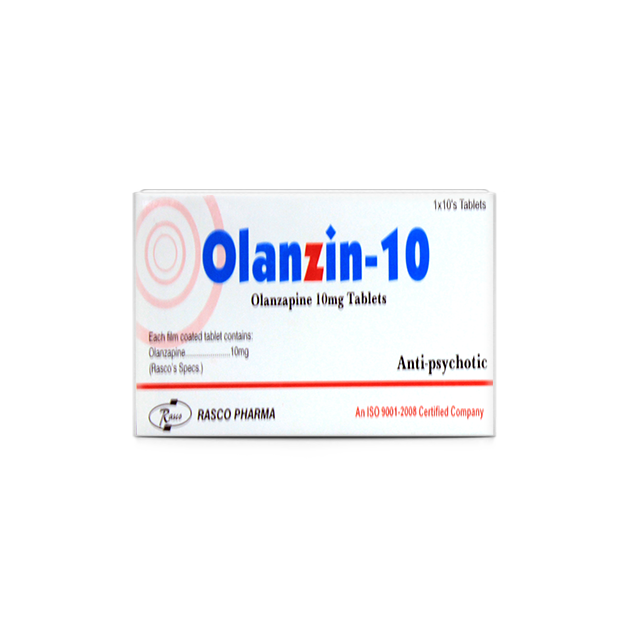 Olanzin tablet 10 mg 10’s