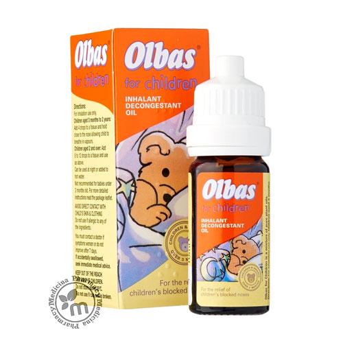 Olbus oil for children (Inhalant decongestant oil) ^