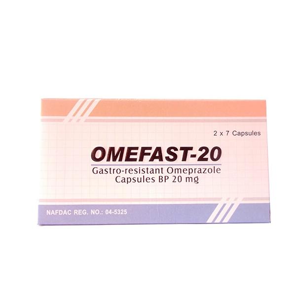 Omefast capsule 20/1100 mg 7’s