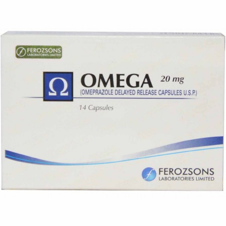 OMEGA 20mg Capsule 14s