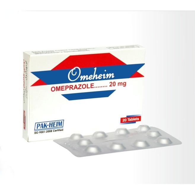 Omeheim tablet 20 mg 2×10’s
